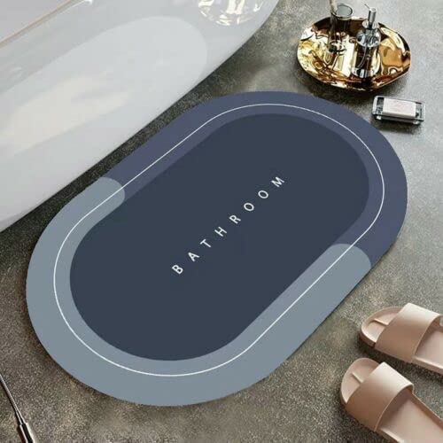 Water Soak Bathroom Mat (Pack Of 2)